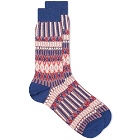 Ayame Basket Lunch Solid Sock
