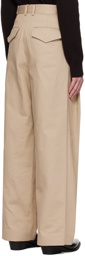 System SSENSE Exclusive Beige Trousers