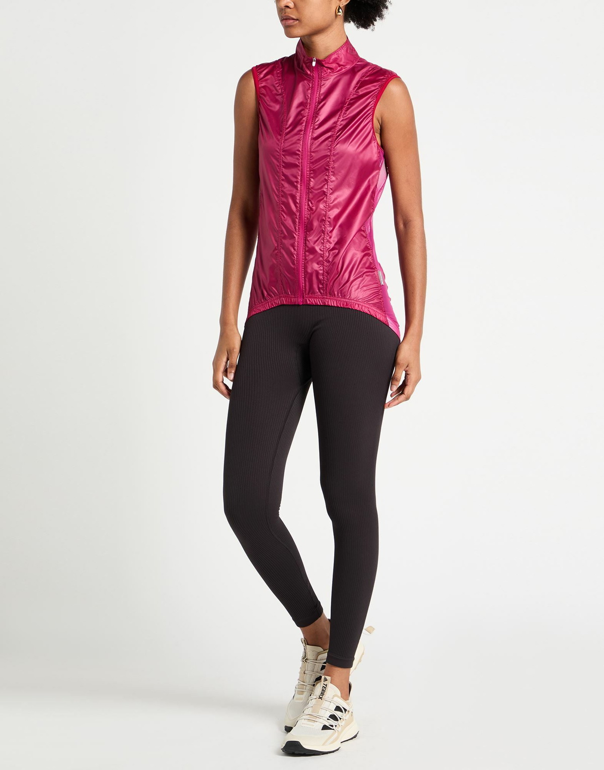 Café Du Cycliste Womens Vest Fuchsia