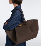 DeMellier New York Medium suede tote bag