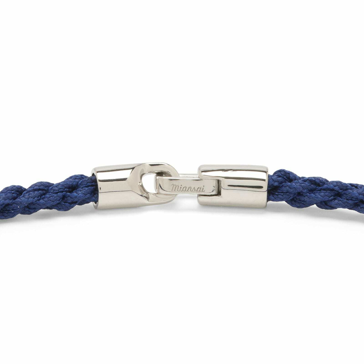 Miansai Men's Cruz Rope Bracelet in Blue/Silver