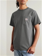 Randy's Garments - Logo-Appliquéd Cotton-Jersey T-Shirt - Gray