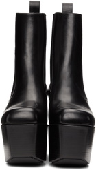 Rick Owens Black Kiss 65 Ankle Boots