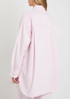 Agolde X Maria Mcmanus Denim Shirt Pink