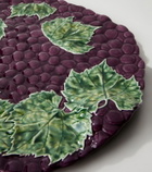 Bordallo Pinheiro Grapes earthenware platter