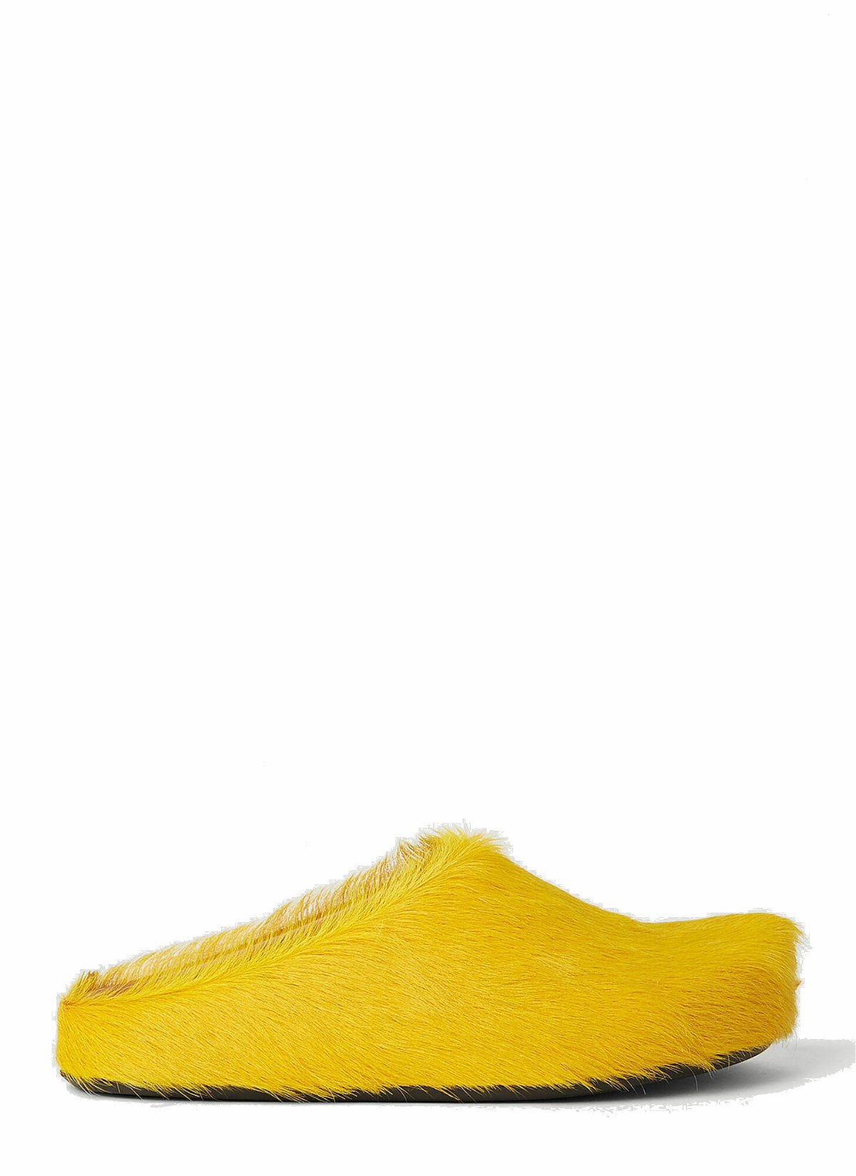 Photo: Marni - Fussbett Sabot Mules in Yellow