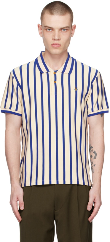 Photo: Vivienne Westwood Off-White Striped Polo