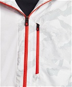 Brooks Brothers Men's x Spyder Snow Camouflage Parka Jacket | White