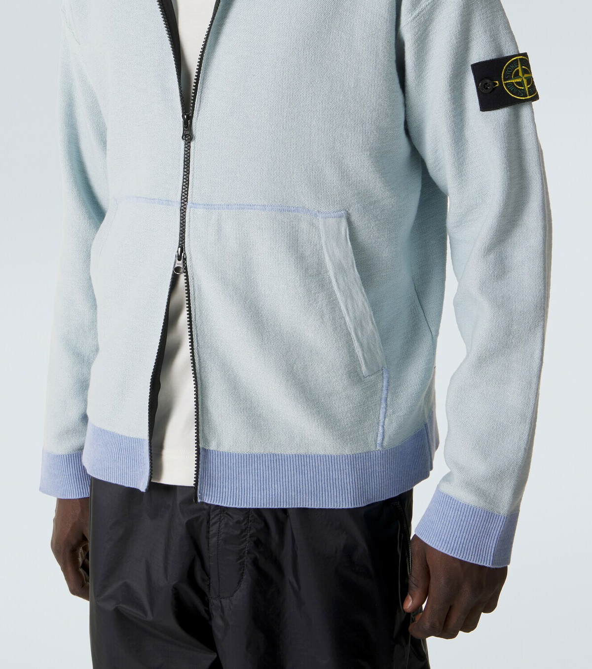 Stone Island Compass cotton-blend hoodie