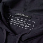 Balmain Circle Logo Lightweight Hoody