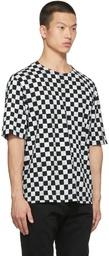 Saint Laurent Cotton Checkerboard T-Shirt