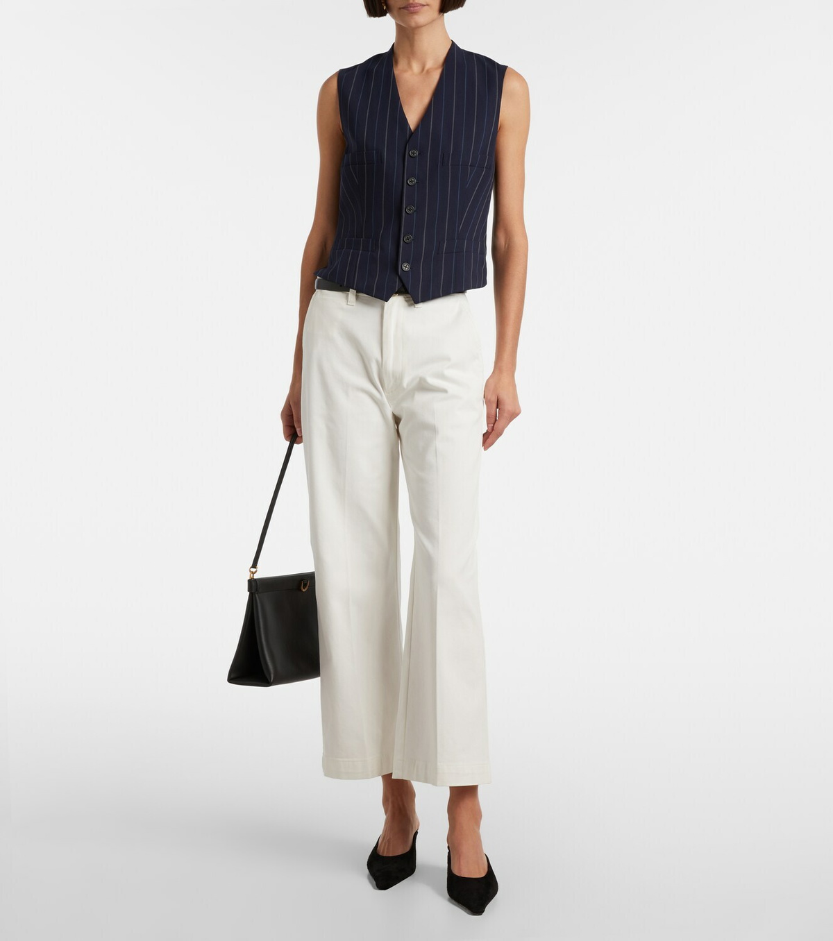 Ralph Lauren Collection Striped wool vest