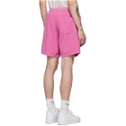 ERL SSENSE Exclusive Pink Corduroy Shorts