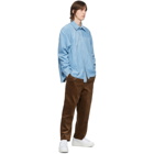 Camiel Fortgens Blue Corduroy Weird Shirt