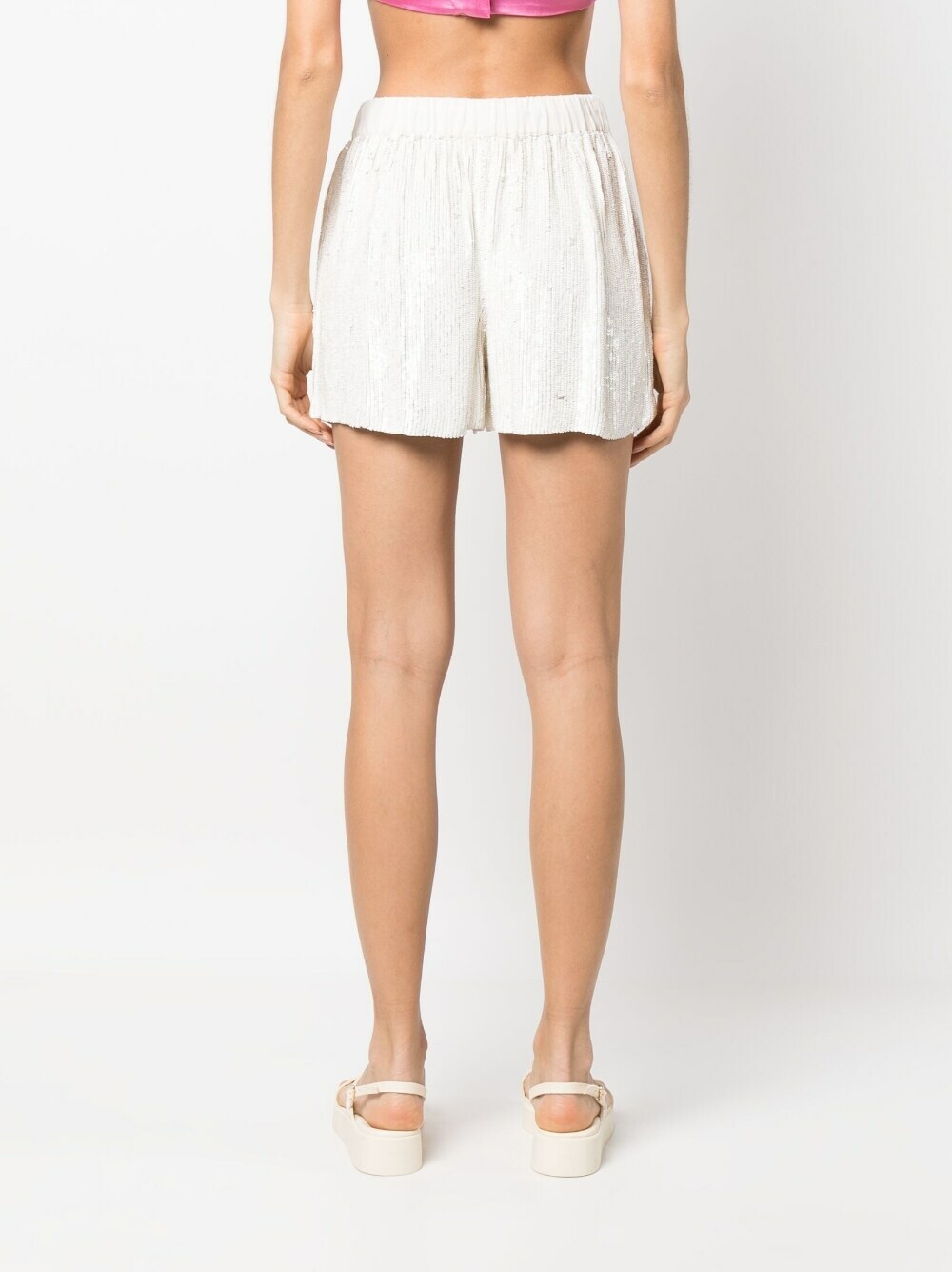 PAROSH - Sequined Shorts