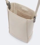 Brunello Cucinelli Duo Mini Monili leather phone pouch