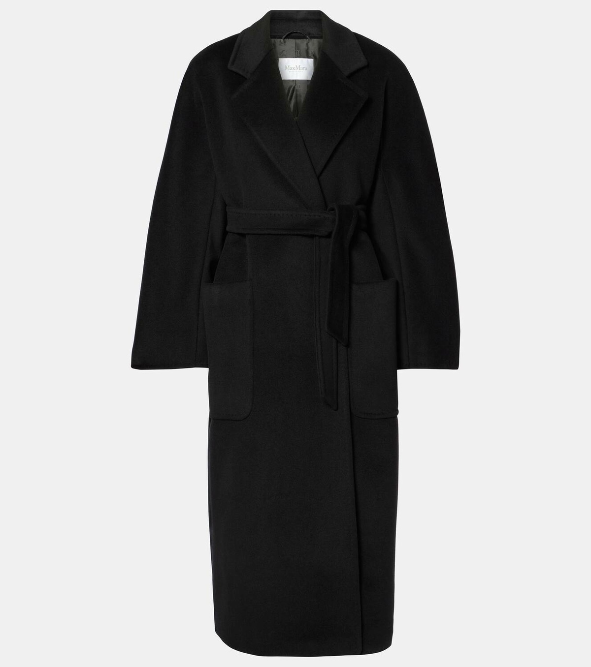 Max Mara Locri wool and cashmere wrap coat Max Mara