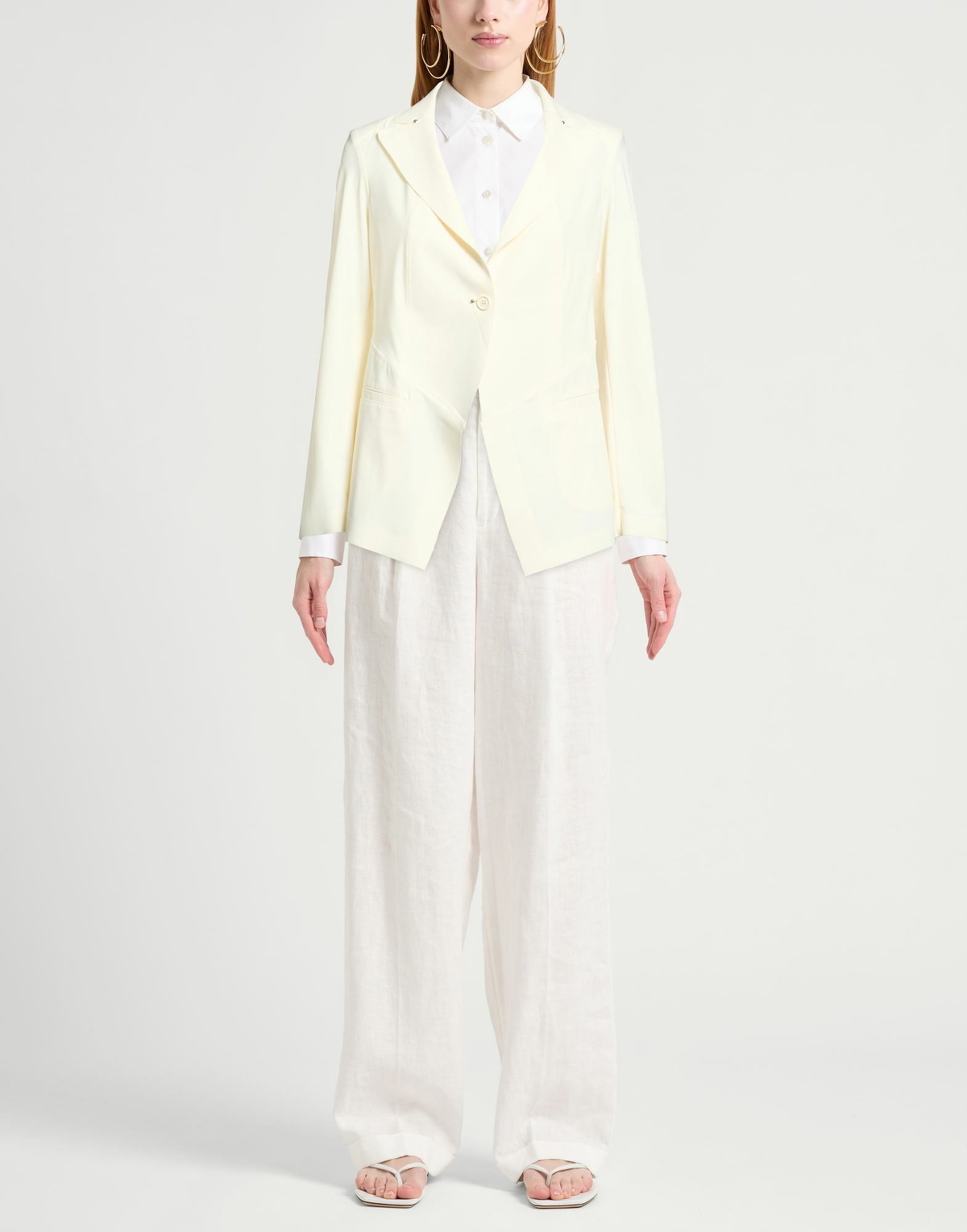 High Womens Blazer Cream