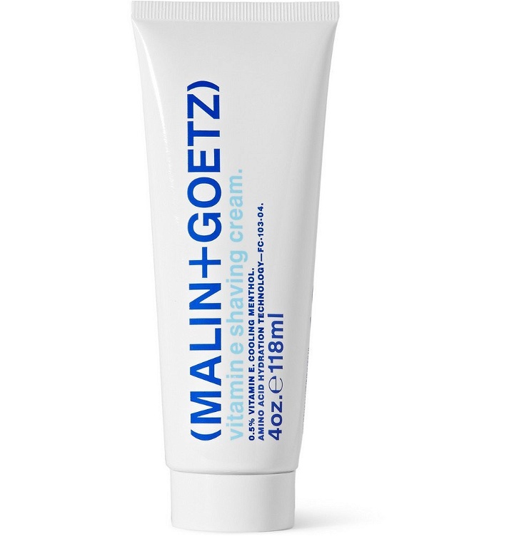 Photo: Malin Goetz - Vitamin E Shaving Cream, 118ml - Men - White