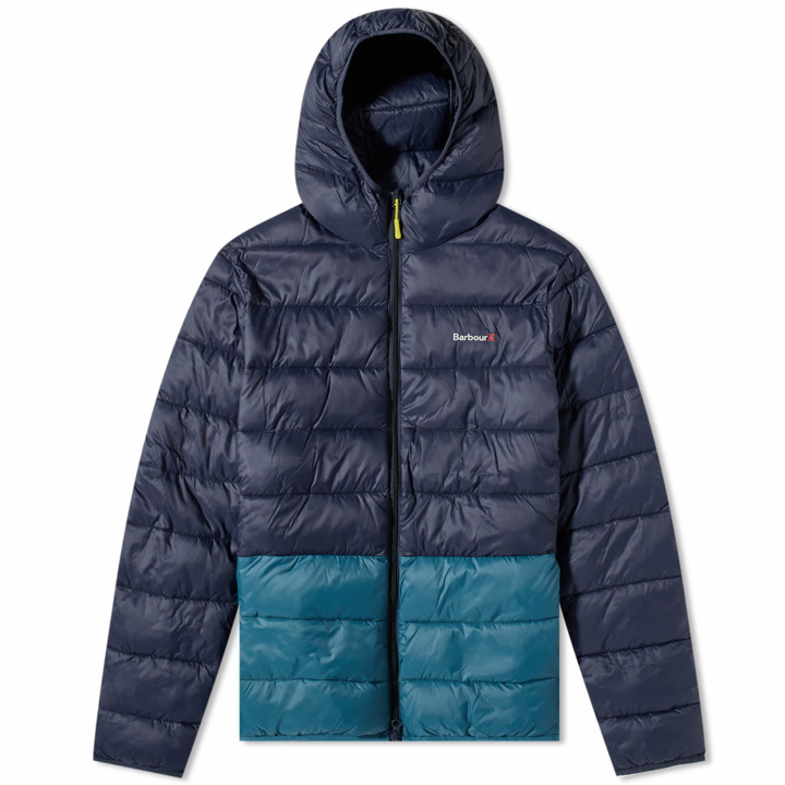 Photo: Barbour Men's Brimham Baffle Quilt Jacket in Navy