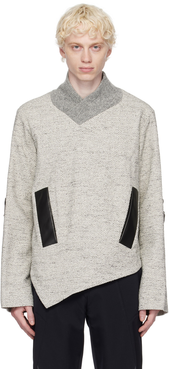 Uncertain Factor Gray Tight End Sweatshirt