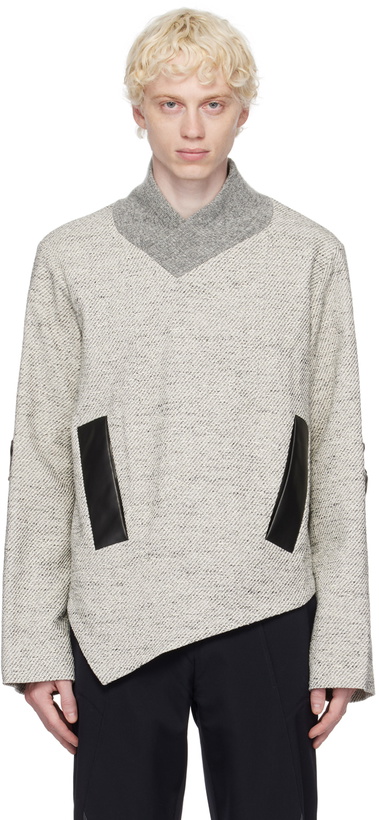Photo: Uncertain Factor Gray Tight End Sweatshirt