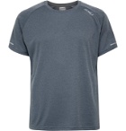 2XU - XVENT G2 Logo-Print Stretch-Jersey and Mesh T-Shirt - Gray