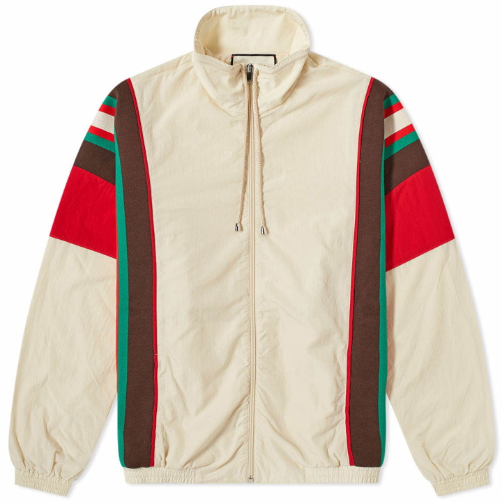 Photo: Gucci GRG Web Crinkle Nylon Track Jacket