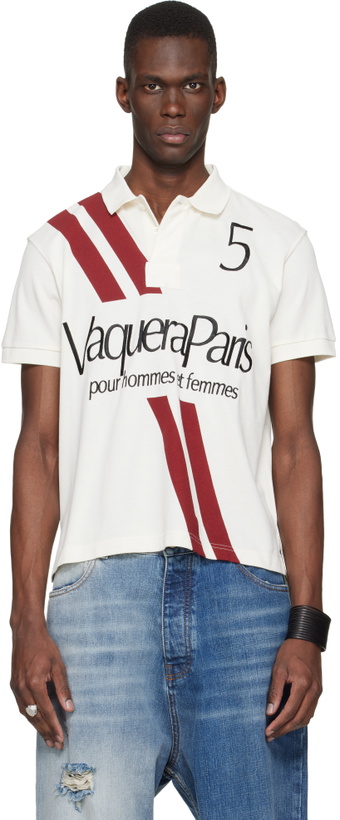 Photo: VAQUERA Off-White 'Vaquera' Polo