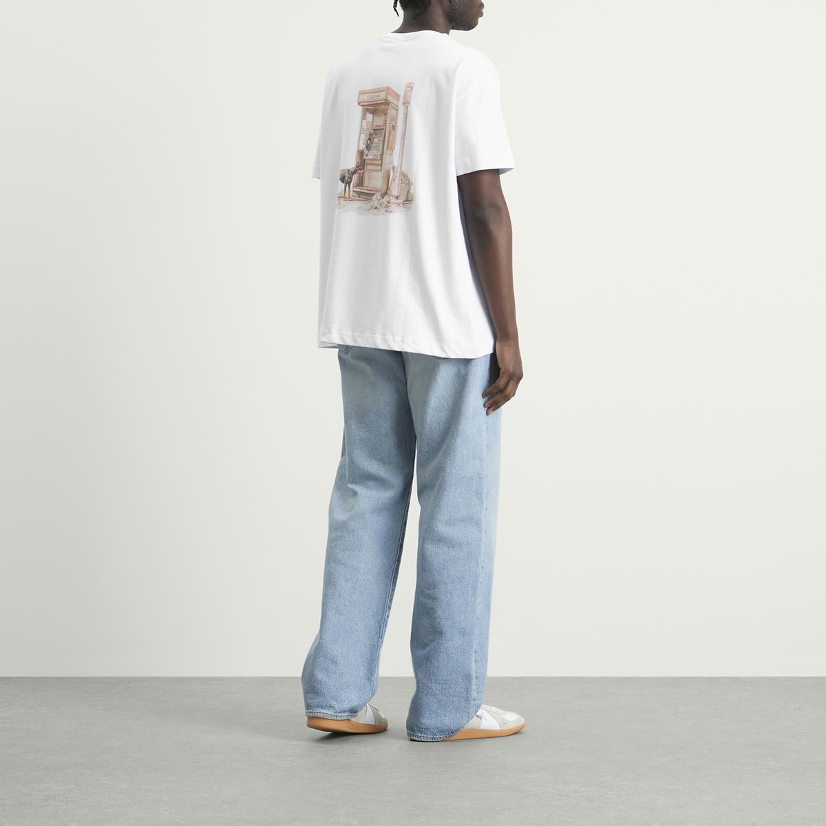 Club 1984 Men's The Line T-Shirt in White