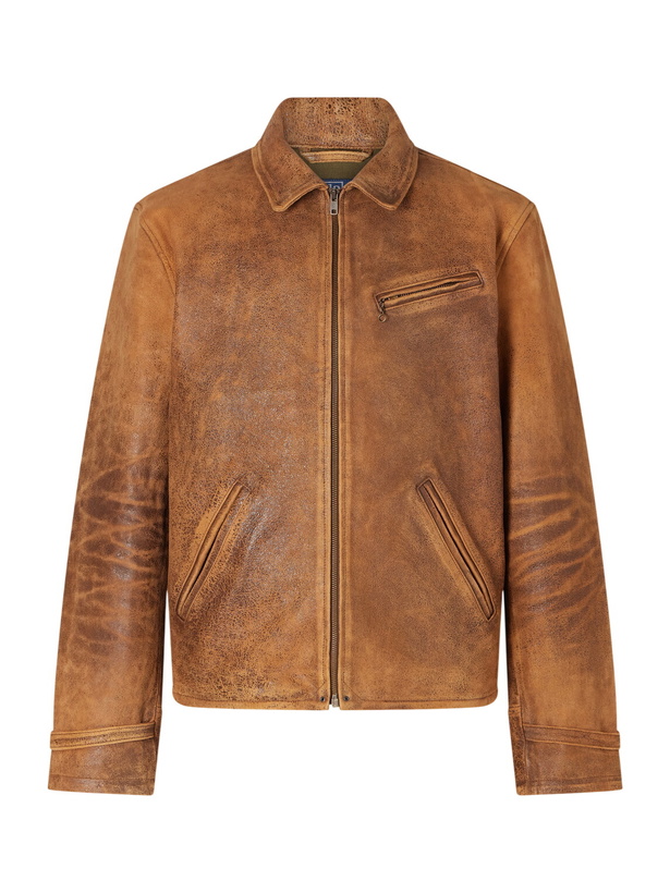 Photo: Polo Ralph Lauren - Leather Jacket - Brown