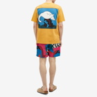 By Parra Men's Swan To The Face T-Shirt in Ochre