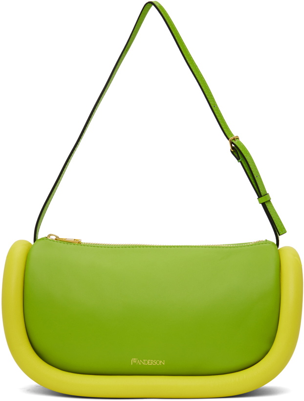 Photo: JW Anderson Green & Yellow Bumper Moon Bag