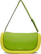 JW Anderson Green & Yellow Bumper Moon Bag