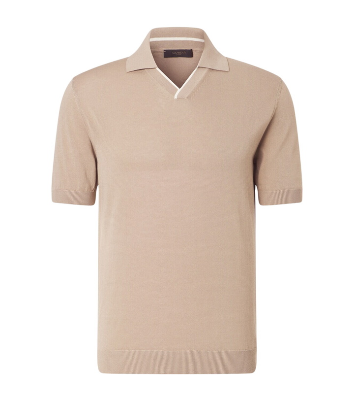Photo: Slowear Cotton polo shirt