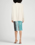 Theory Womens Blazer Ivory