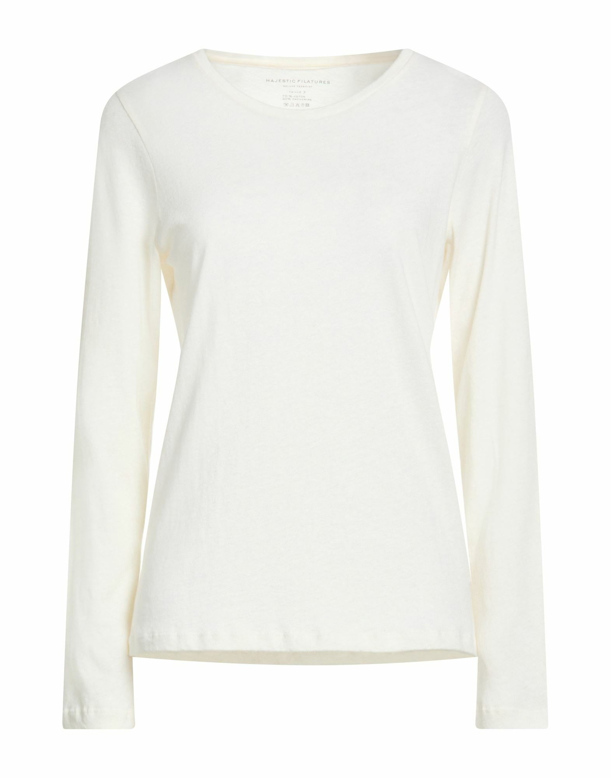 Majestic Filatures Womens T-shirt Cream