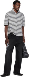 VETEMENTS Black Graffiti Baggy Jeans
