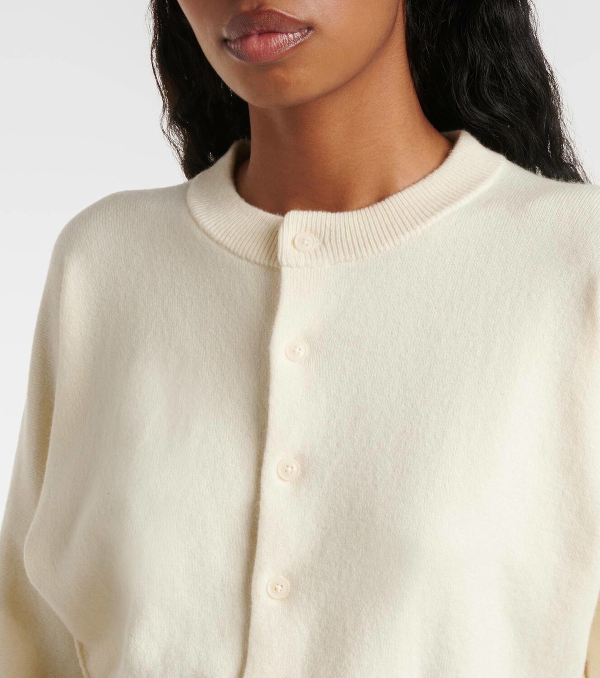 Extreme Cashmere N°257 cashmere-blend cardigan extreme cashmere