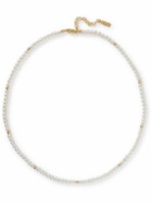 éliou - Louis Gold-Plated Freshwater Pearl Necklace