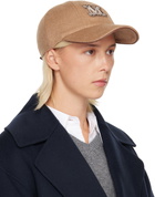 Max Mara Tan Fedora Cap