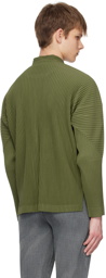 HOMME PLISSÉ ISSEY MIYAKE Khaki Monthly Color March Shirt