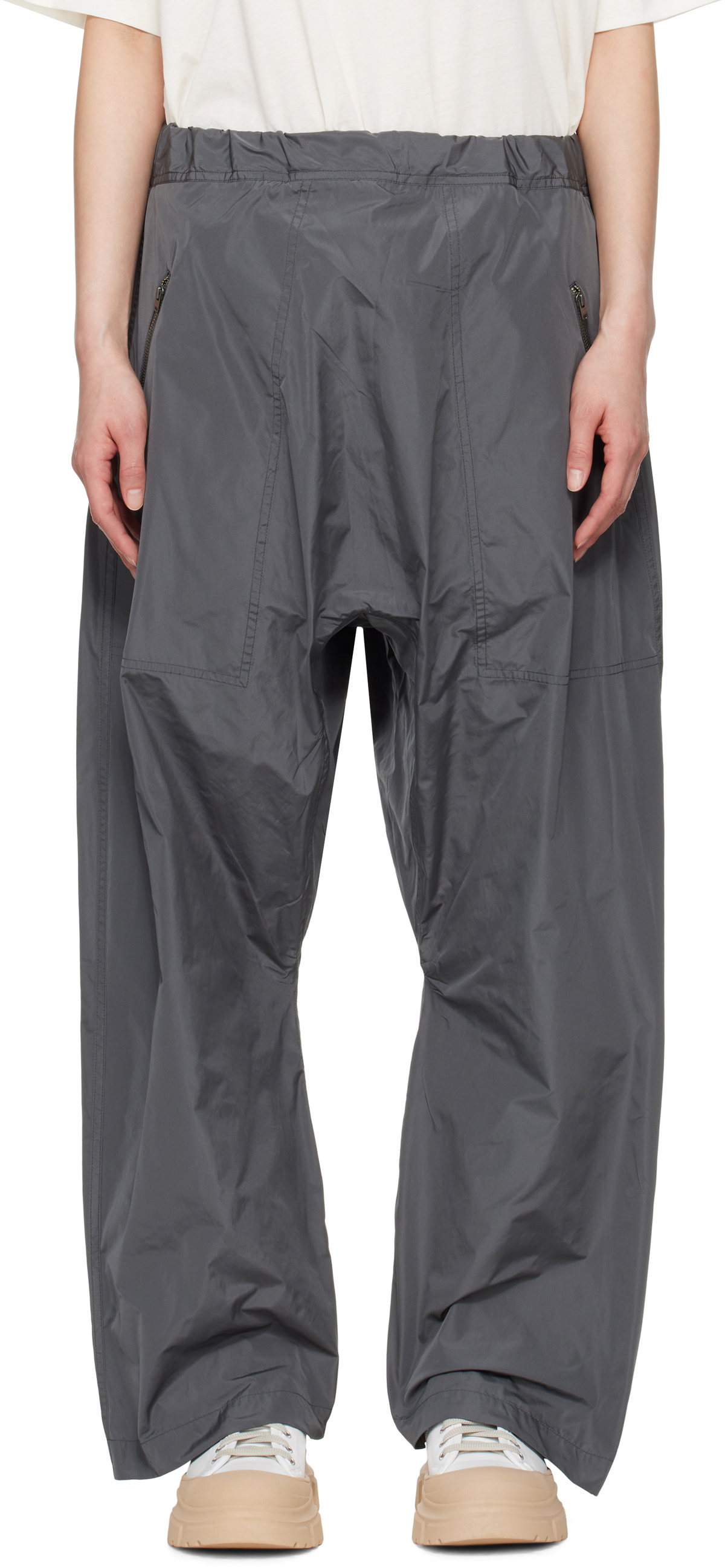 Sofie D'Hoore Gray Pack Trousers