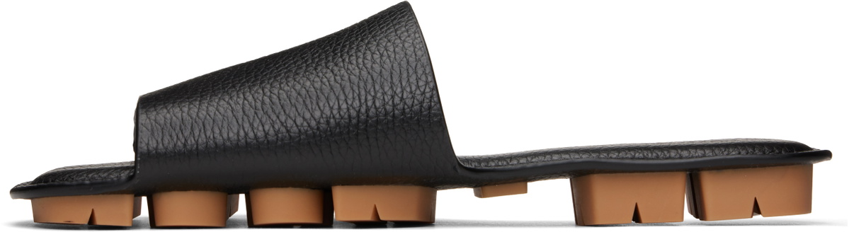 Bottega Veneta Black Shore Sandals