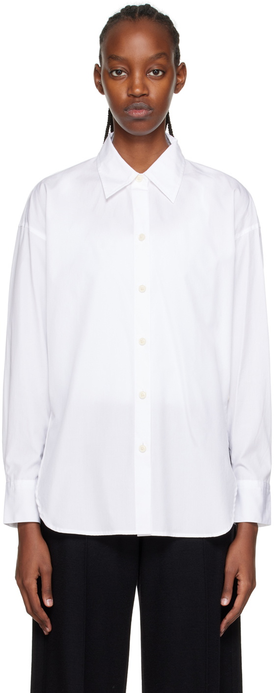 Vince White Convertible Shirt Vince