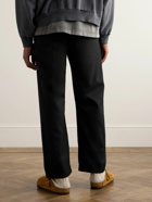 Remi Relief - Straight-Leg Twill Trousers - Black