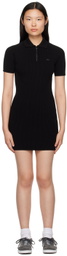 Lacoste Black Patch Minidress