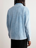 Barena - Cedrone Cotton-Corduroy Overshirt - Blue