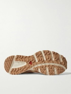 Salomon - X-MISSION 4 Suede, Mesh and Ripstop Sneakers - Neutrals
