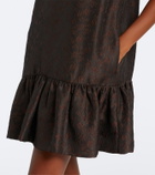 Simkhai Alison embellished jacquard minidress